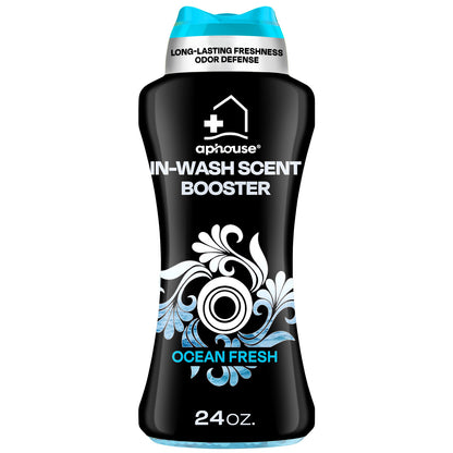 Laundry Scent Booster Beads, Long Lasting Freshness & Odor Elimination, Ocean Fresh Scent, For Clothes & All Washing Machines, 24 oz