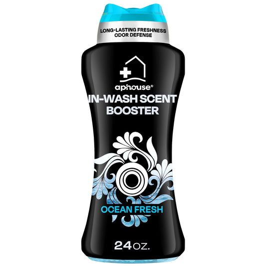 Laundry Scent Booster Beads, Long Lasting Freshness & Odor Elimination, Ocean Fresh Scent, For Clothes & All Washing Machines, 24 oz
