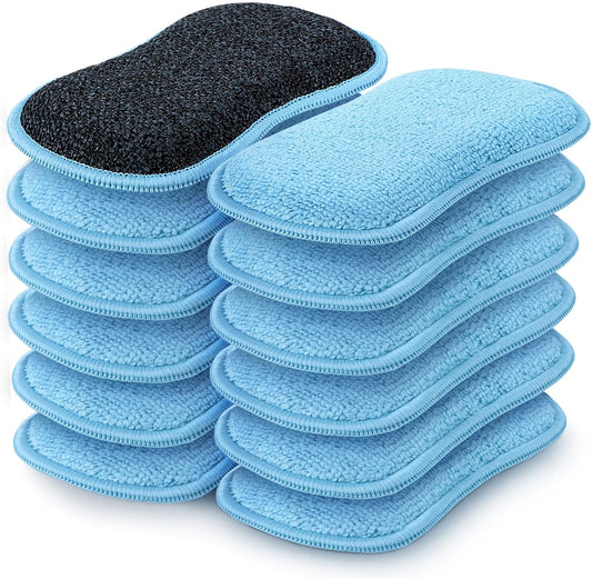 12 Pack Multi-Purpose Scrub Sponges