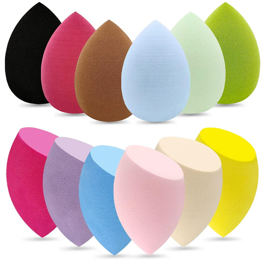 12 Pieces Professional Makeup Sponge Set