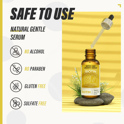 Biotin Hair Growth Serum for Stronger & Thicker Hair