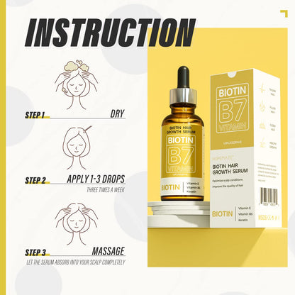 Biotin Hair Growth Serum for Stronger & Thicker Hair
